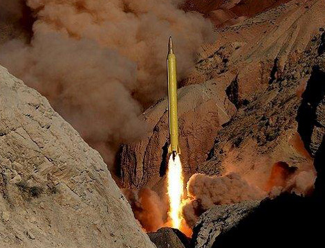 Iranian Missile Test