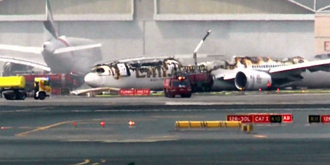 Dubai Crash Landing