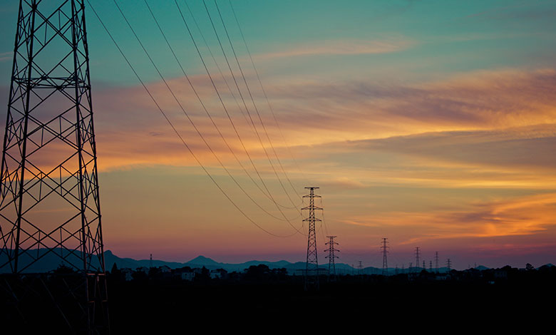 High Voltage Power Line