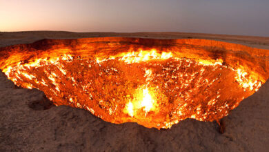 Darvaza Gas Crater