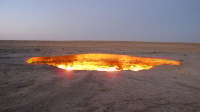 Darvaza Gas Crater
