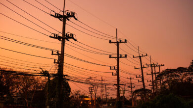 High Voltage Power Line