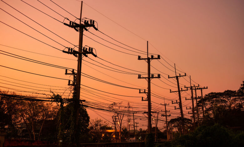 High Voltage Power Line
