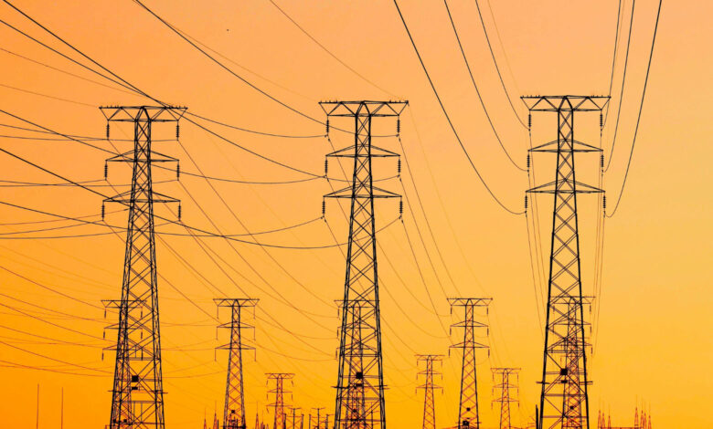 High Voltage Power Line